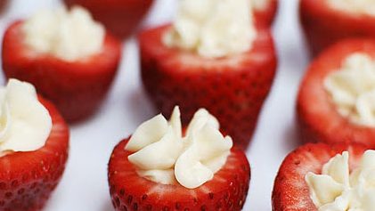 Fresh Ideas - Strawberries with Mascarpone Cream