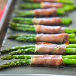 Baked Asparagus Wrapped in Prosciutto Healthy food ideas