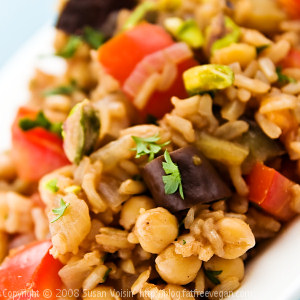 Chickpea and Tomato Pilaf Healthy Food Ideas