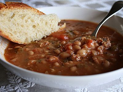 White Bean Chorizo Soup - Fresh Ideas