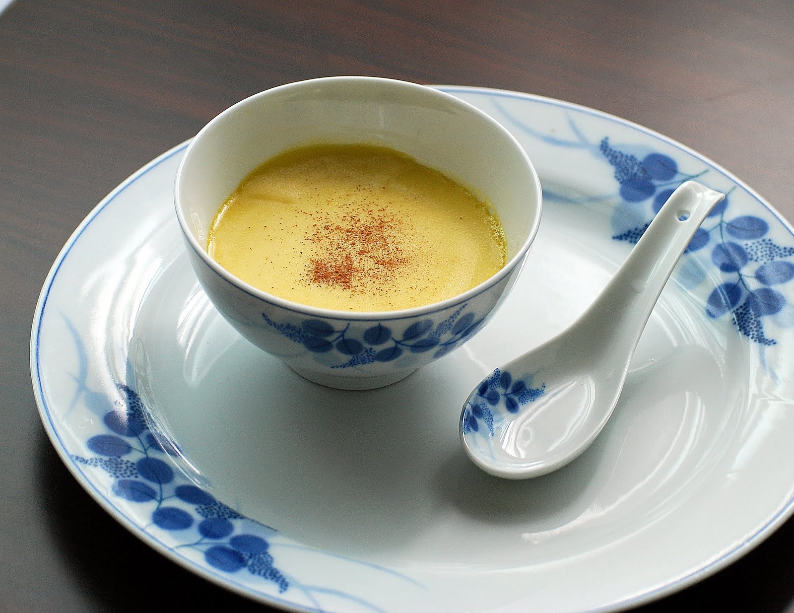 Sugar free steamed ginger egg custard - Fresh