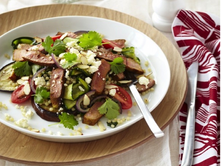 Spiced Lamb, Vegetable & Israeli Couscous Salad - Fresh