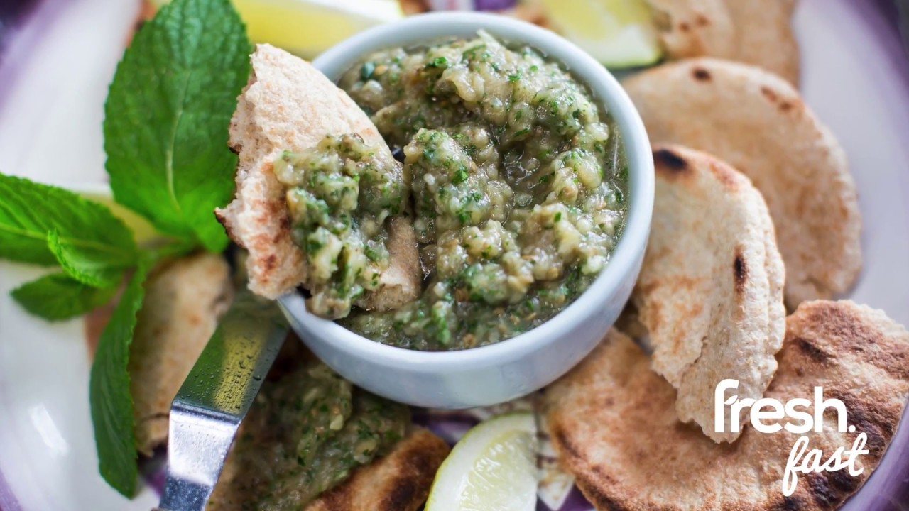Easy Eggplant Dip FRESH