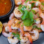 BBQ Prawns with Garlic & Chilli Lime Dipping Sauce 2