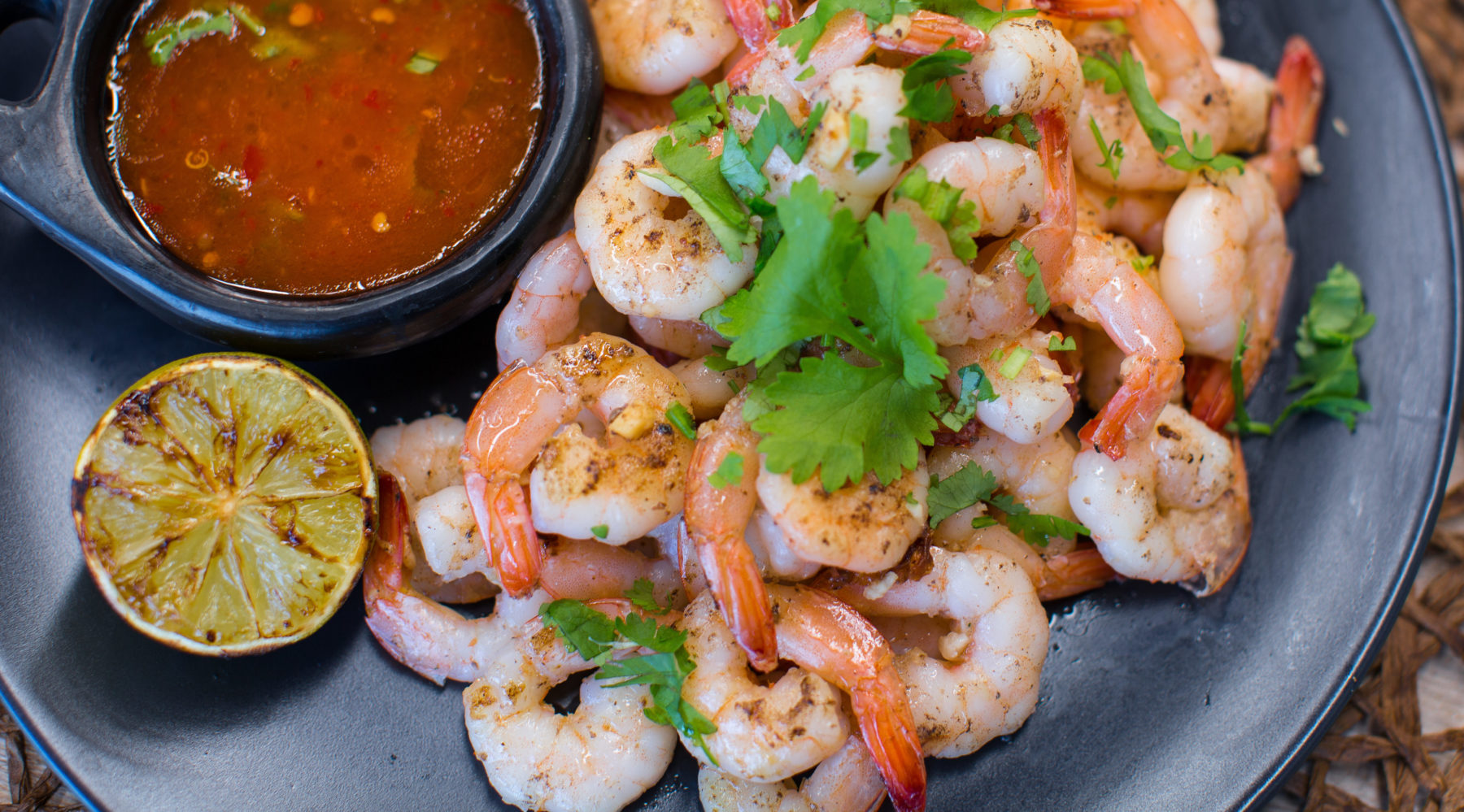 BBQ Prawns with Garlic & Chilli Lime Dipping Sauce 2