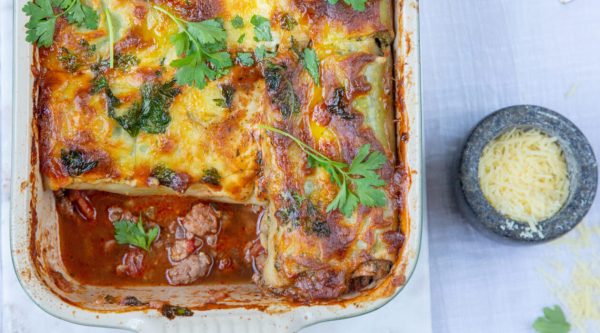 Pork Sausage Lasagne Rollups Fresh Recipes Nz