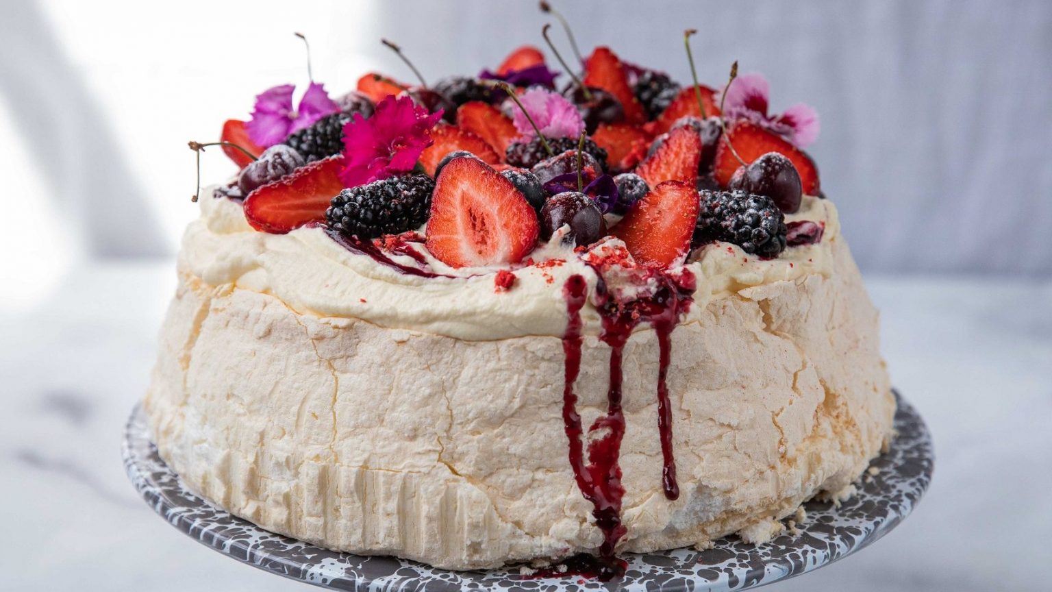 Classic Berry Delicious Pavlova Fresh Recipes NZ   Berry Pavlova LR Hero2 E1631059010764 1536x864 