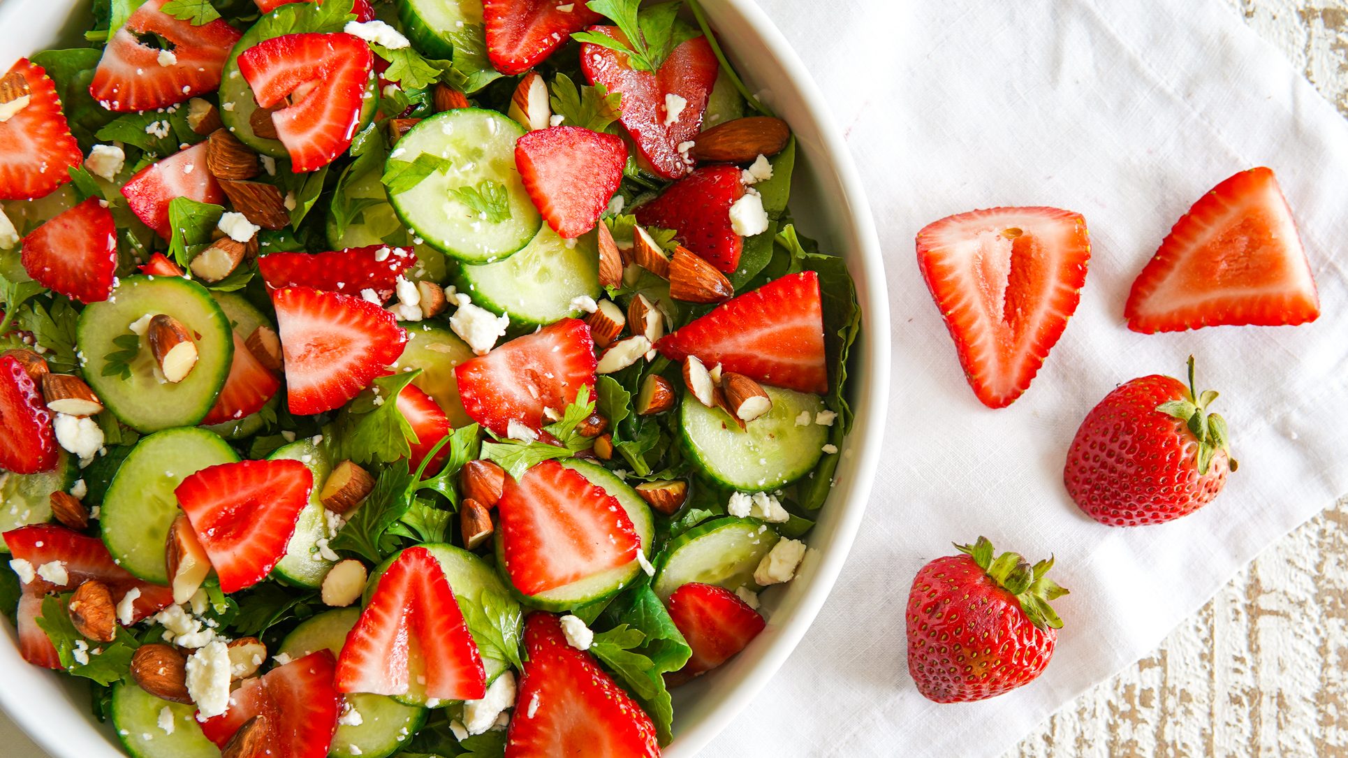 5+ A Day Strawberry Spring Salad