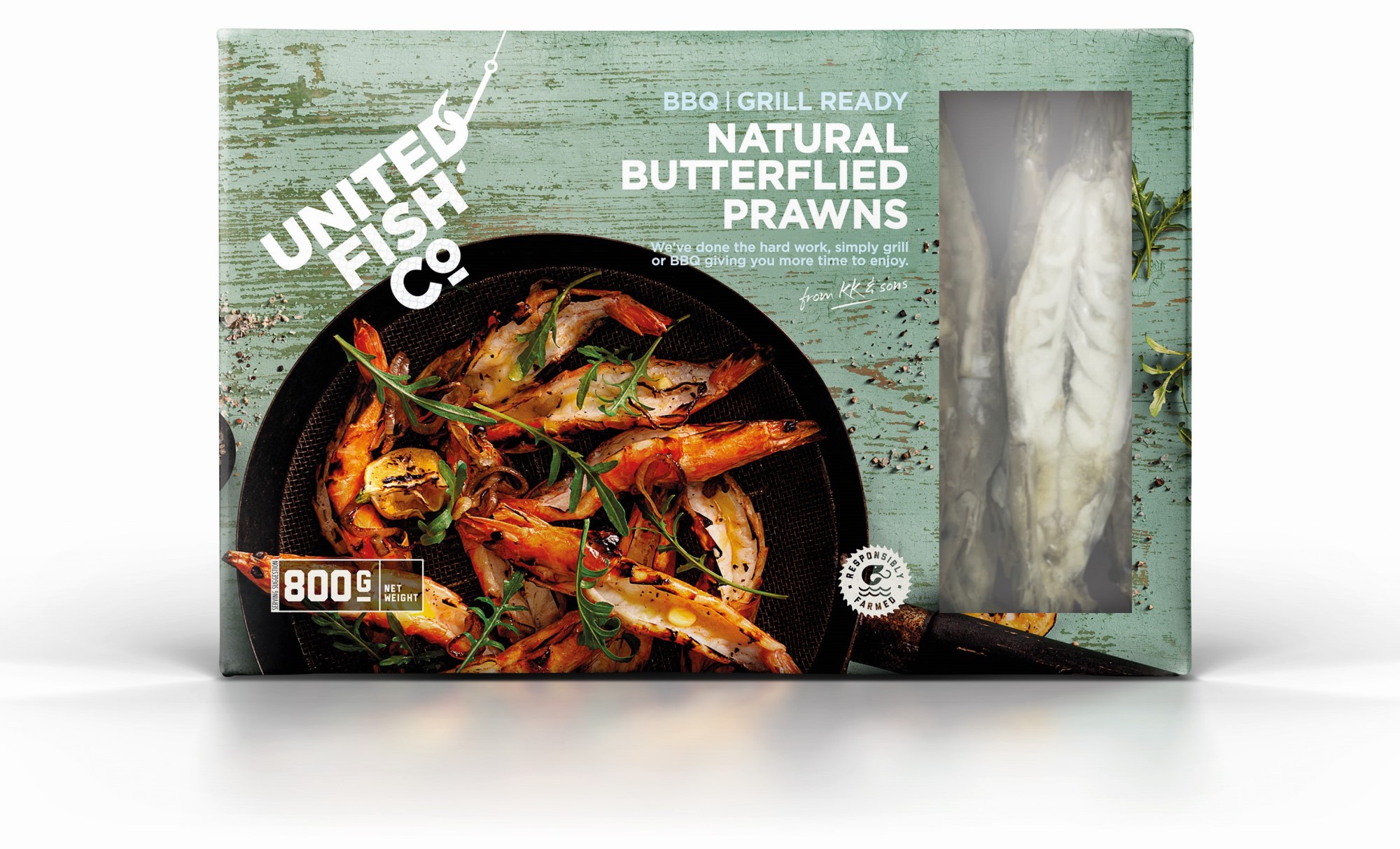 United Fish Co. Butterflied Prawn Natural, Christmas must-haves